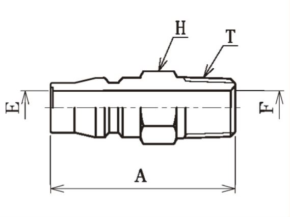 Đầu nối nhanh - Plug R 1/4